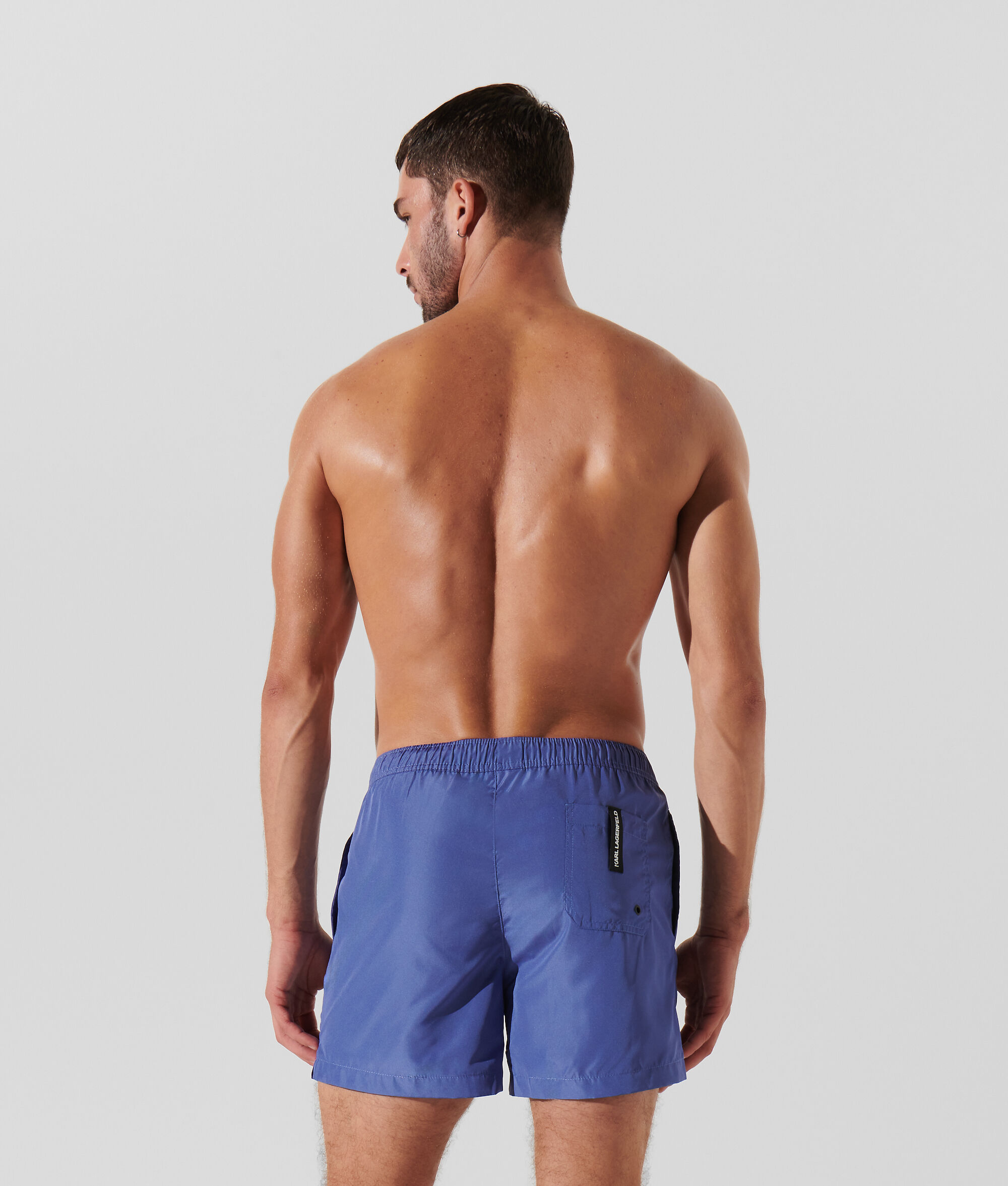 (image for) Refined KARL LOGO SHORT SWIMMING TRUNKS